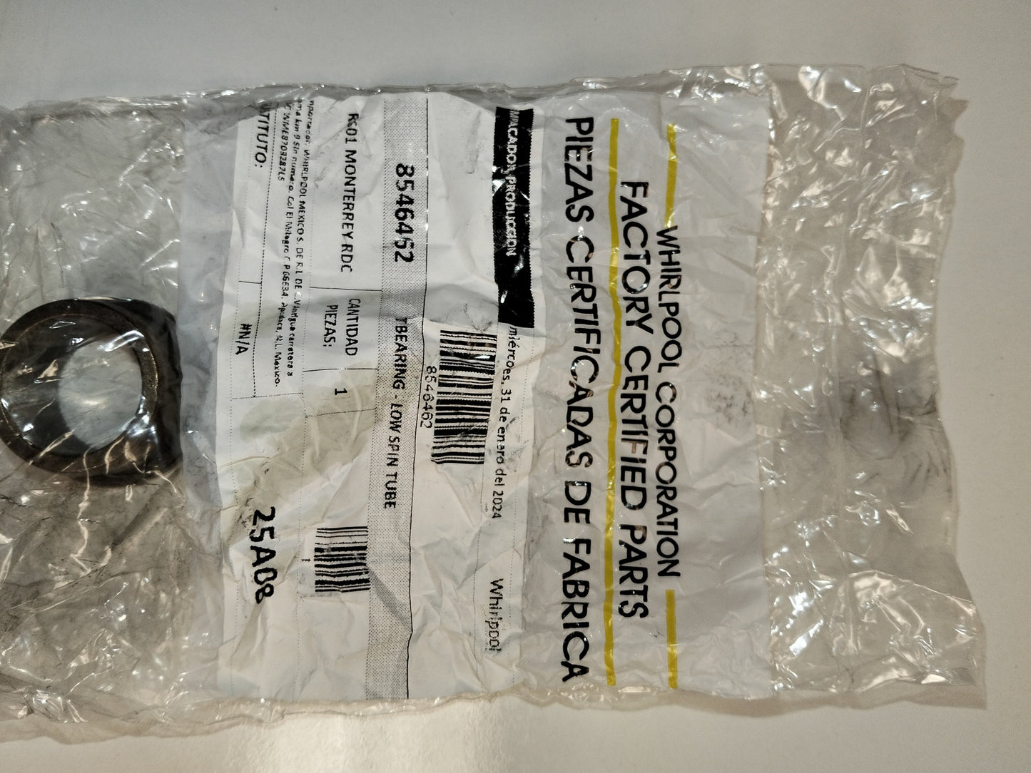 BUJE LAV KWP C/HOMBRO POSTE WP8546462 LA32A291 SOPORTE CANASTA WILA056 BULAWH001 3-50013