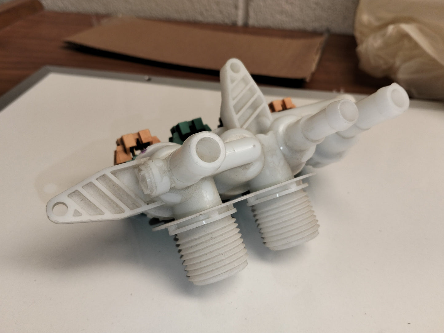 ELECTROVALVULA LLENADO LAV MABE 4 BOBINAS WW01F01137 233D1386P001 VALAMB007MBLA398