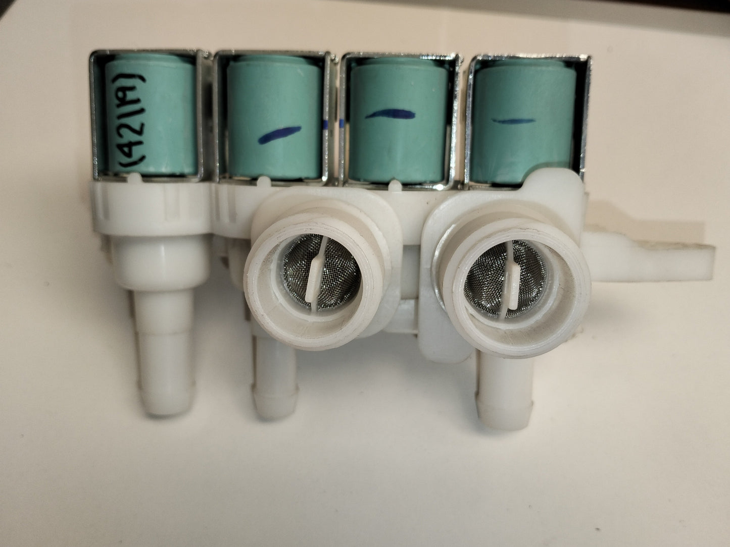 ELECTROVALVULA LLENADO LAV MABE 4 BOBINAS WW01F01137 233D1386P001 VALAMB007MBLA398